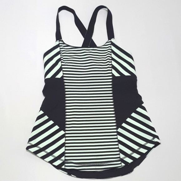 Lululemon Classic Work it out Striped Tank Top - Picture 5 of 11